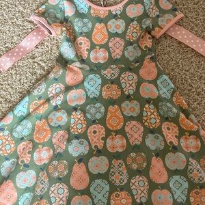 Matilda Jane Green and Pink Casual Kids Dress